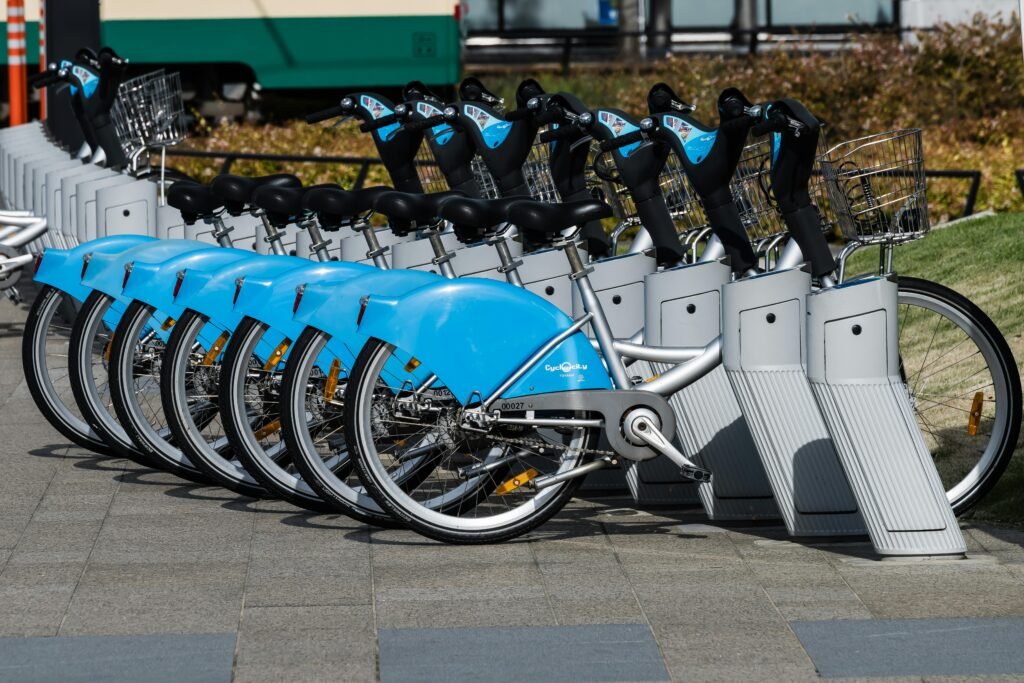 Bicycle is also Used for local transport in Japan
