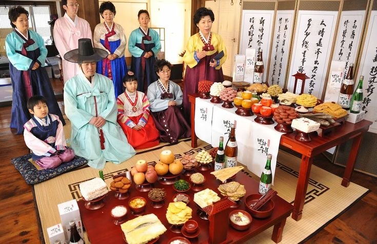 Korean people often share meals, which builds connection and togetherness