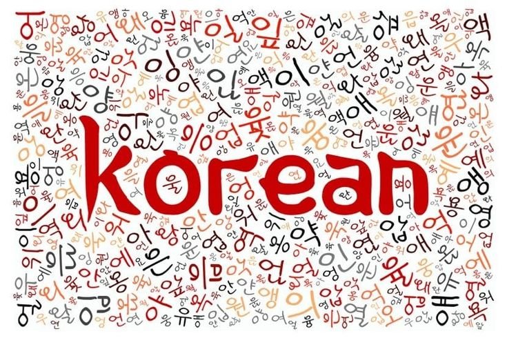 Korean language uses Hangul. Hangul is simple and easy to learn