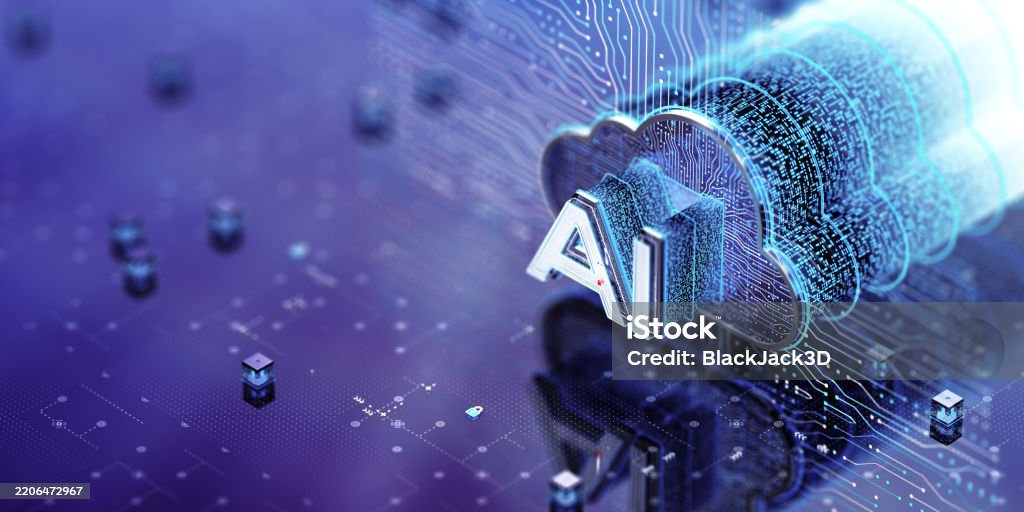 Graphic showing a collection of popular AI tools and their applications in 2025