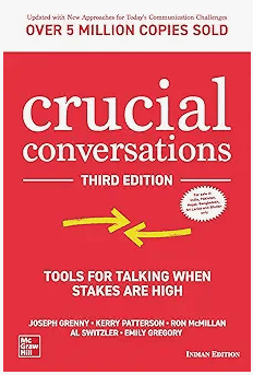 Graphic about having a crucial conversation.