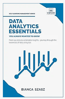 Data Analytics Essentials infographic with charts and analytics icons
