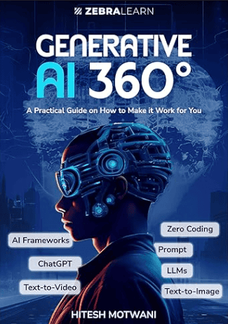 Generative AI graphic with abstract tech visuals