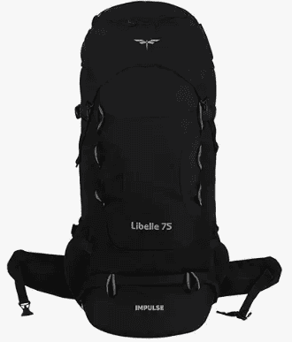 Stylish travel bag with handles and zip compartments.