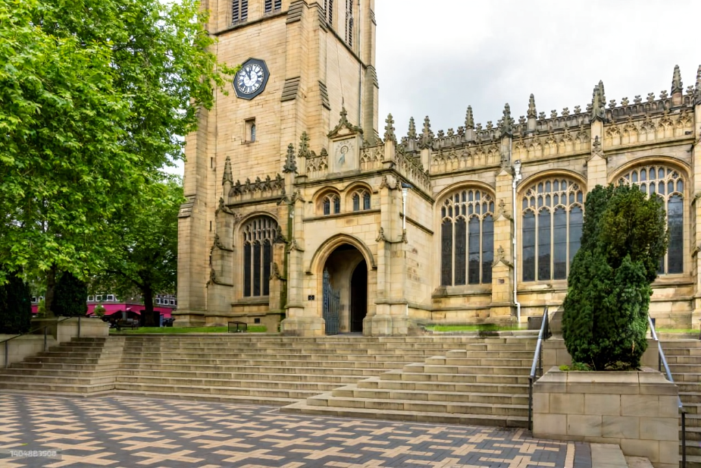 Wakefield Cathedral is known for having Yorkshire’s tallest church spire