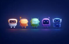 Infographic comparing ChatGPT, Gemini, Claude, Meta AI, and DeepSeek features, pricing, and ratings