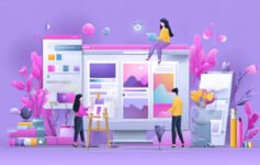 Screenshot of Hostinger AI Website Builder interface highlighting key features