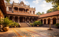 Hidden Gems of Historic Chettinad mansion architecture in Kannadukathan heritage village Tamil Nadu