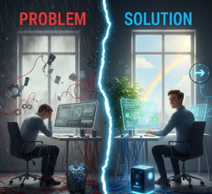 Problem VS Solution. Student have using digital media tools